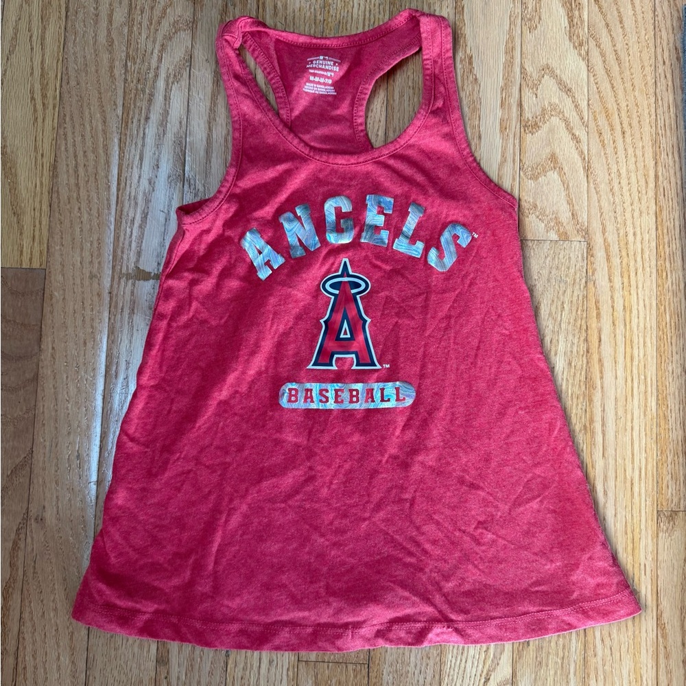 Red Angels Baseball Tank Top MLB Girls'
Size medium